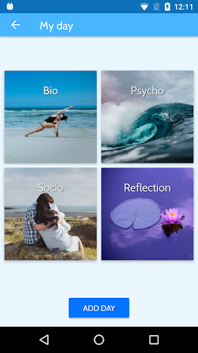 RezilienciApp™ - Be resilient! Screen 2
