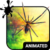 Spider Animated Keyboard + Live Wallpaper