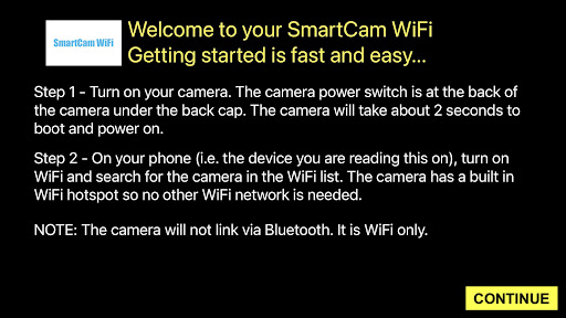 Android application SmartCam WiFi screenshort