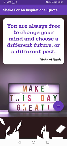 Shake A Quote  Inspiring