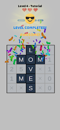 Minesweeper Words - Word Cross Puzzle