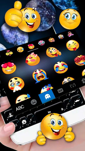 Moon Phase Keyboard Theme Screen 2