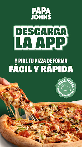 Android application Papa John's Chile screenshort