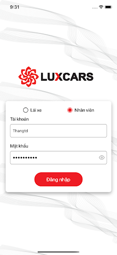 Android application Luxcars screenshort