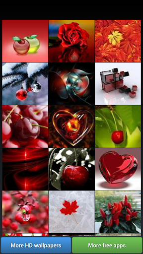 Pretty Red Color HD Wallpapers Screen 2