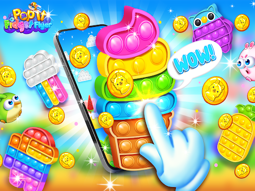 Pop It Fidget Flyer Toys Screen 2