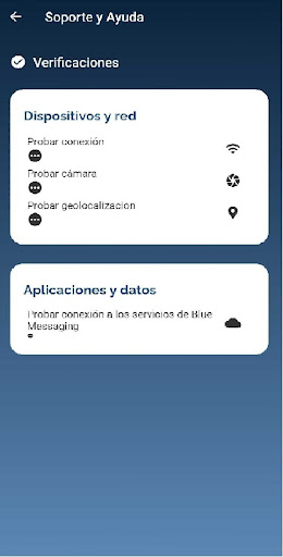 Android application BlueForms screenshort