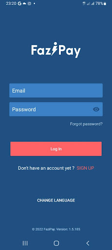 Android application FaziPay (OmniBranches) screenshort