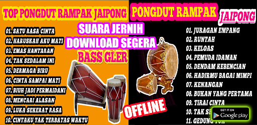 Android application Pongdut Rampak Jaipong Offline screenshort