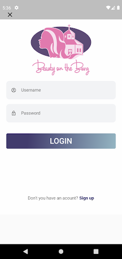 Android application Beauty on the burg screenshort