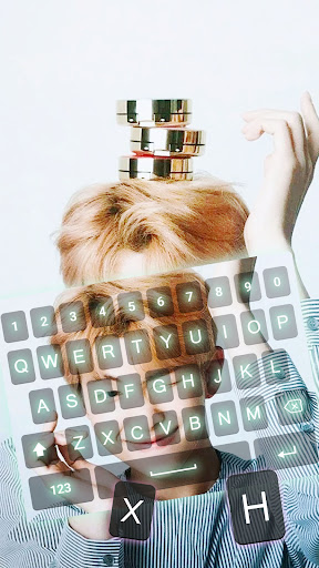 Cool BTS RM Keyboard Theme