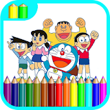 Learn Coloring For Doraemon icon
