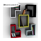 modern bookshelf ideas icon