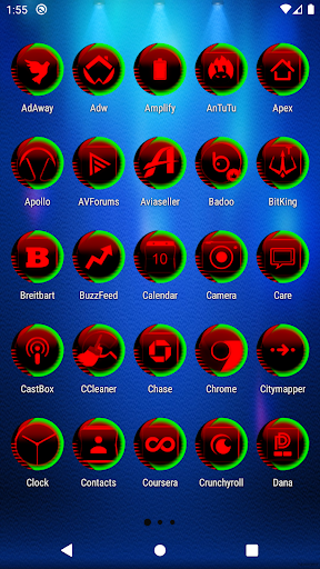 Red Icon Pack Style 7 Screen 2