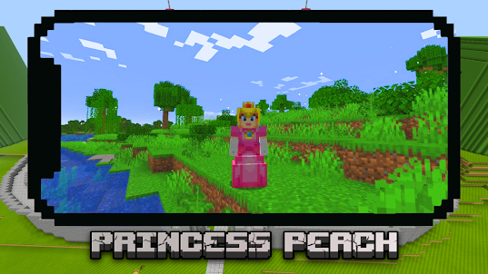 Princess Peach And Mario MCPE