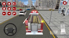 Fire Truck Driving Simulatorのおすすめ画像1