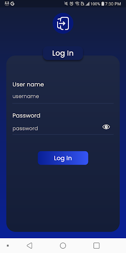 Android application nimoSignals screenshort