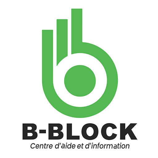 B Block logo