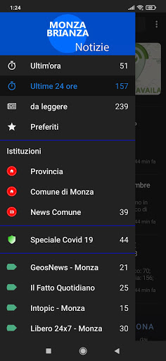 Android application Monza Brianza notizie screenshort