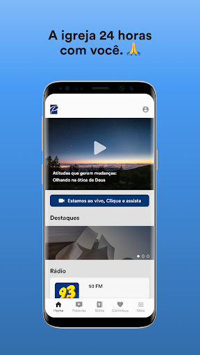 Android application Paz Church Itapipoca screenshort