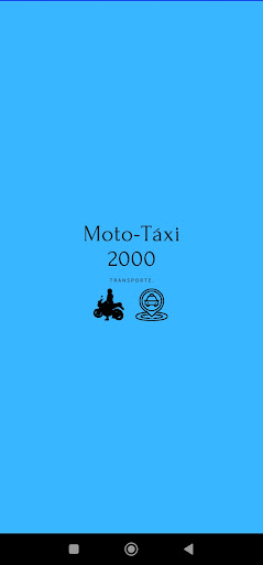 Android application Moto Táxi 2000 Passageiro screenshort