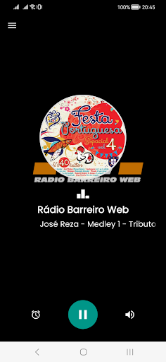 Rádio Barreiro Web Screen 3
