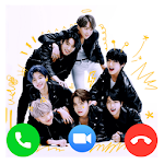 Cover Image of 下载 BTS Jungkook Best Fake Video Call 1.0 APK