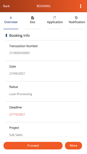 WEREG Sales Management Screen 3