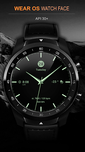 WFP 310 Minimal watch face screenshot 22