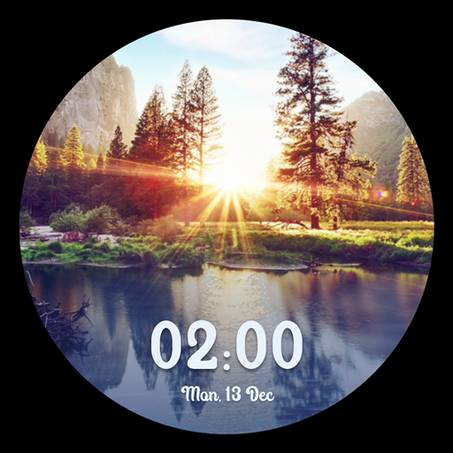 Glowing Sunlight Watch Faces Logo