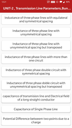 Android application Elements Of Power System screenshort