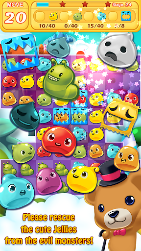 Jelly Jelly Crush - In the sky 303 screenshots 1