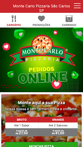 Monte Carlo Pizzaria Screen 2
