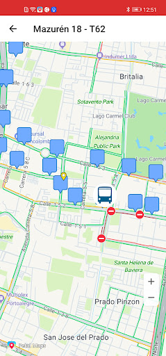 TransMi App | TransMilenio Screen 3