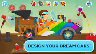 Racing for kids - cars & games - Screenshot 2