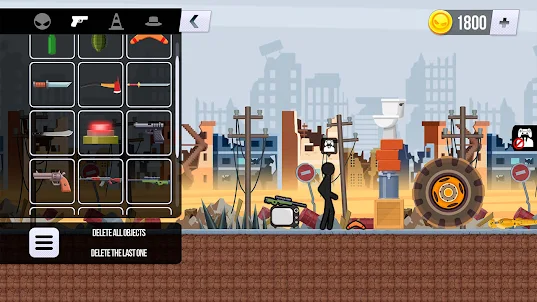 Ragdoll Stickman Sandbox