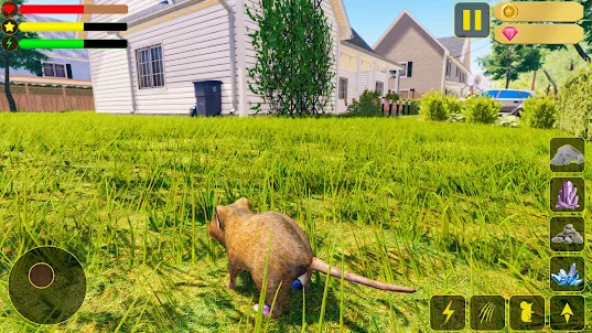 Forest House Mouse Sim 3D