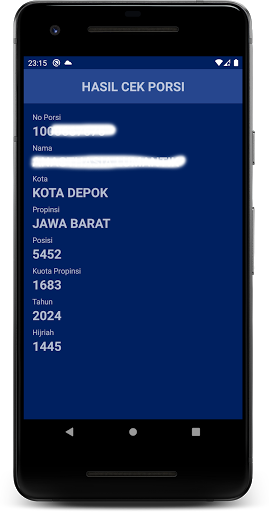 Info Porsi Haji Screenshot 2 - AppWisp.com