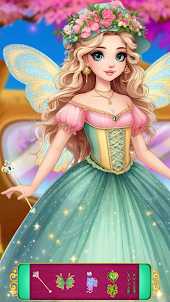 Magic Fairy Merge Makeup Game