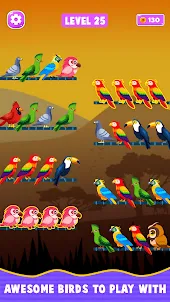 鳥類分類拼圖 - 鳥類游戲