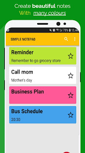 Simple Notepad - Take notes freely 3 APK screenshots 1