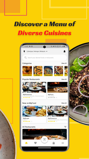 MyFood - Food Delivery Screen 2