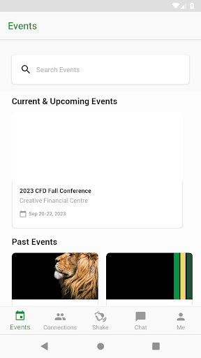 CFD Events Screen 2