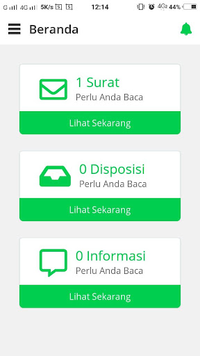 IntegraOffice Cloud - Aplikasi Screen 2