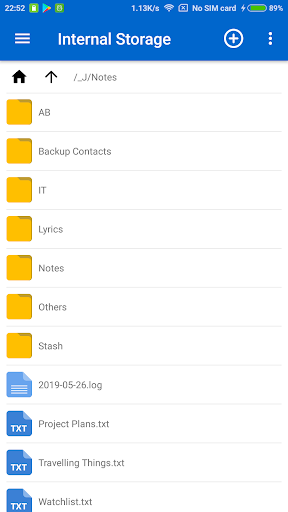 Just Notepad - Simple Notepad w/ File Browser  Screenshots 2