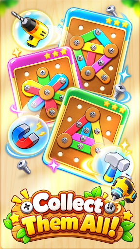 Screw & Bolt: Wood Puzzle screenshot
