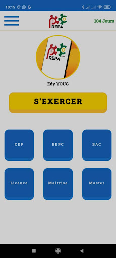 Android application PREPACO screenshort