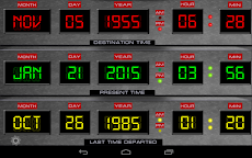 Time Circuits Dashboard Clockのおすすめ画像1
