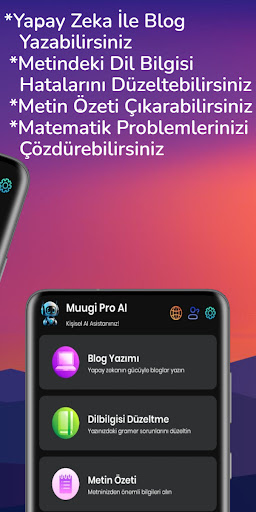 Muugi AI Yapay Zeka Asistanı Screen 2