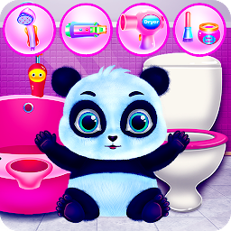 Icon image Cute Panda Caring and Dressup